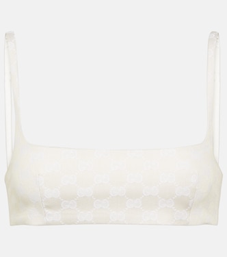 Bralette GG aus Gabardine | Gucci
