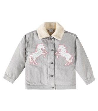 Giacca in cotone con stampa | Stella McCartney Kids