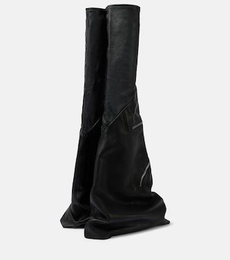 Botas altas Cargoflares de piel | Rick Owens