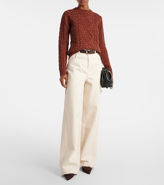 Jersey Onde de lana y cachemir | Max Mara