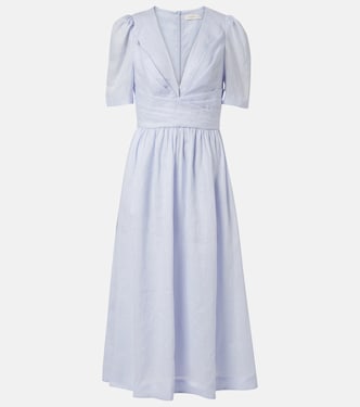 Abito midi in lino | Zimmermann