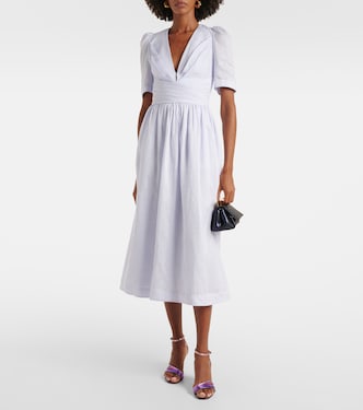 Abito midi in lino | Zimmermann