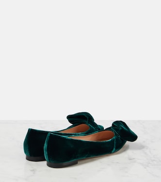 Ballerinas aus Samt | Gianvito Rossi