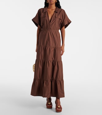 Hemdblusenkleid aus Baumwolle | Adriana Degreas