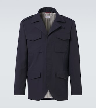 Feldjacke aus einem Baumwollgemisch | Brunello Cucinelli