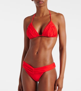 Jasmin ruched bikini top | Bananhot