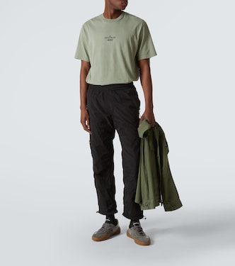 Camiseta de jersey de algodón con logo | Stone Island