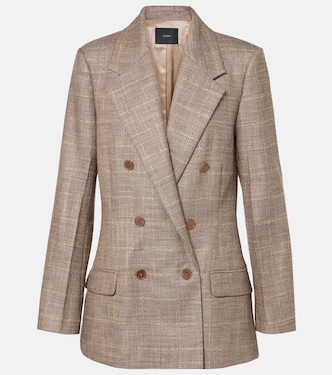 Blazer Castel in misto lana a quadri | Joseph