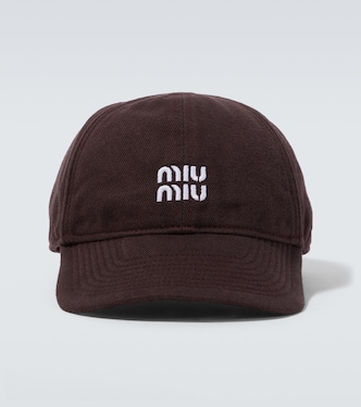 Baseballcap aus Denim | Miu Miu