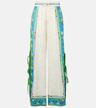 Weite High-Rise-Hose Vivianna | Alémais