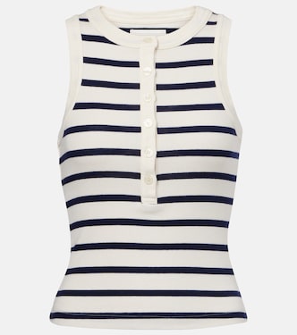 Caralyn striped cotton-blend tank top | Citizens of Humanity