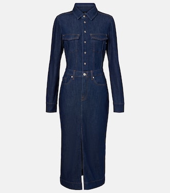 Denim shirt dress | 7 For All Mankind