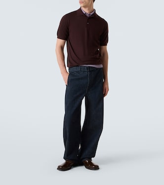 Polo in lana vergine | Lardini