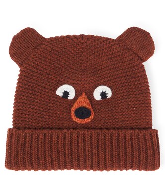 Baby embroidered wool beanie | Gucci Kids