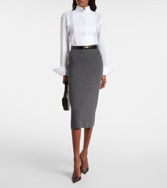 Hemd aus Baumwoll-Voile | Tom Ford