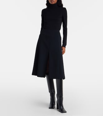 Pleated midi skirt | Alaïa