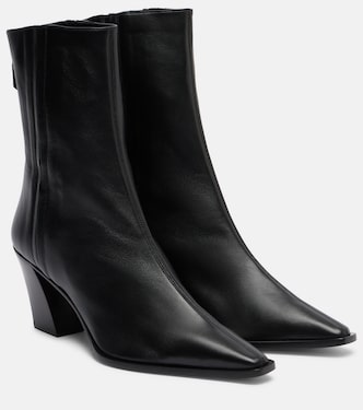 Ankle Boots Francoise 70 aus Leder | Aquazzura