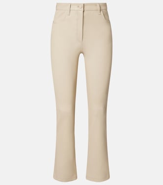 Leather bootcut pants | Joseph