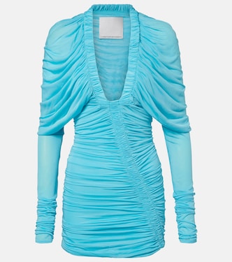 Orion ruched sheer minidress | Christopher Esber