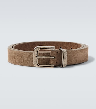 Suede belt | Brunello Cucinelli