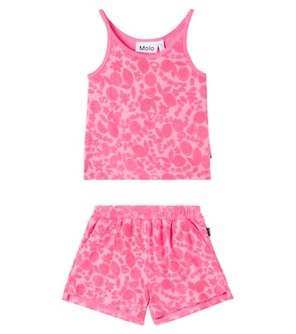 Ensemble top et short en coton mélangé | Molo