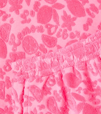 Set de top y shorts de rizo en mezcla de algodón | Molo