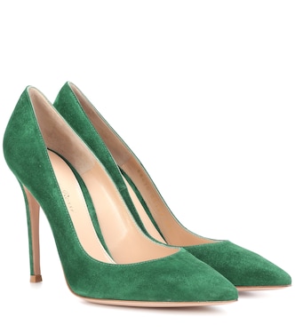 Gianvito 105 suede pumps | Gianvito Rossi