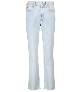 High-Rise Straight Jeans Hero | Slvrlake