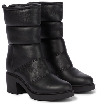 Botas de piel con forro de borrego | Gianvito Rossi