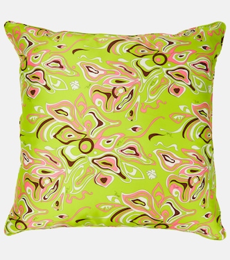 Printed cotton cushion | Pucci