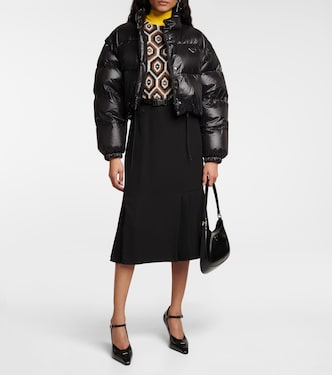 Re-Nylon crop down jacket | Prada