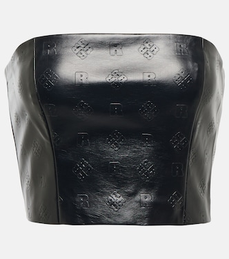 Bustier Emili aus Lederimitat | Rotate
