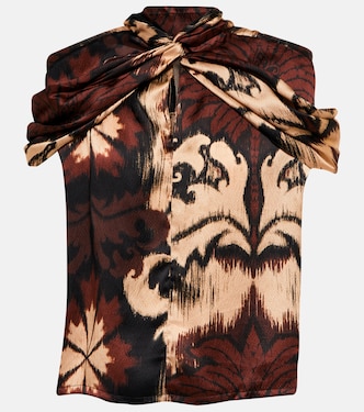 Honor Your Soul silk blouse | Johanna Ortiz