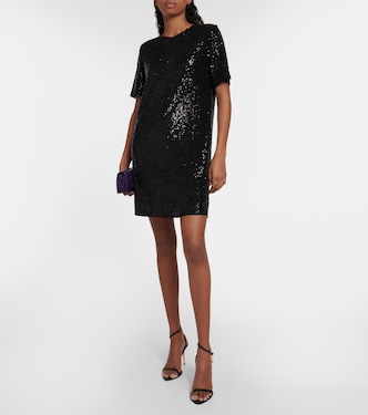 Robe t-shirt à sequins | Tom Ford