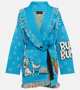 x Looney Tunes Bugs Bunny virgin wool cardigan | Alanui