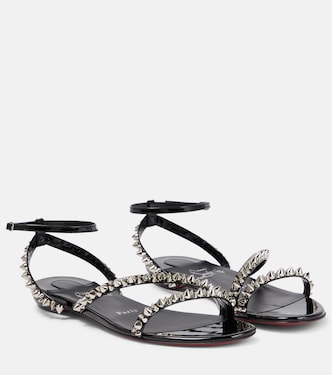 Sandali Mafaldina Spikes in pelle | Christian Louboutin