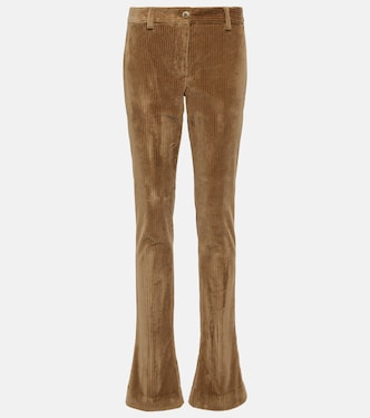 Pantalones slim de pana de tiro bajo | Dolce&Gabbana