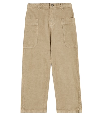 Pantaloni regular Looping in velluto | Bonpoint