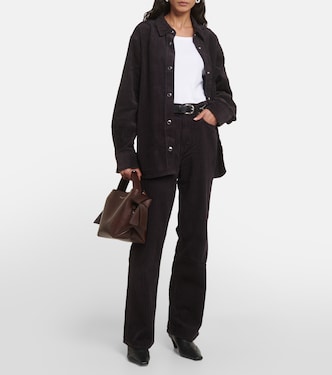 Low Slung Baggy corduroy straight jeans | Agolde
