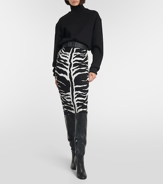 Bottes en cuir | Alaïa