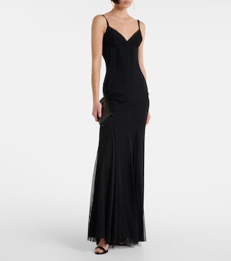 Abito lungo in tulle | Dolce&Gabbana