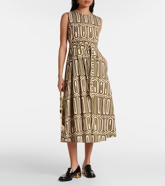 Robe midi Andreis imprimée en coton | 'S Max Mara
