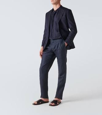 Anzughose aus Leinen | Thom Sweeney