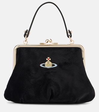 Tote Granny Frame Orb aus Samt | Vivienne Westwood