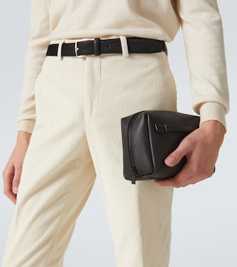 Bustina Extra Medium in pelle | Loro Piana