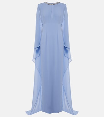 Embellished silk chiffon gown | Roland Mouret