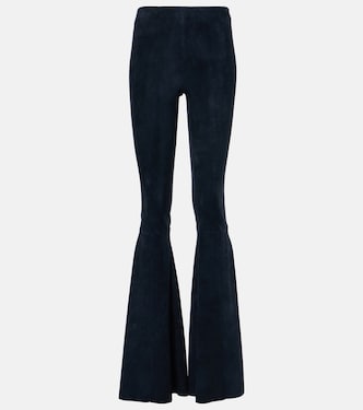 Pantalones flared Cherilyn de ante | Stouls