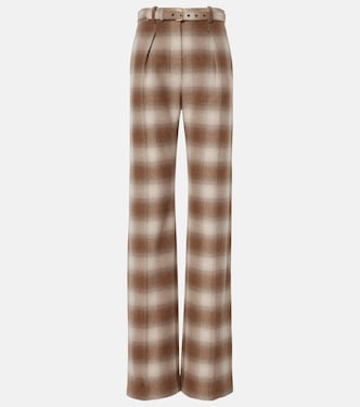 Pantalones anchos Edward de franela | Loro Piana