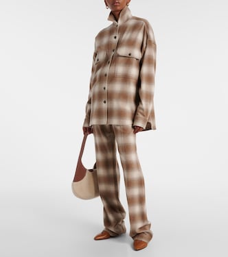 Weite Hose Edward aus Flanell | Loro Piana