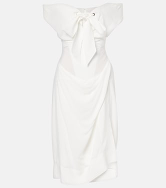 Bridal - Abito midi Iwona in crêpe de chine | Vivienne Westwood